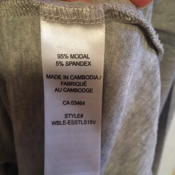 Soft Modal Long Sleeve ( Free with Purchase ) - Picture 4 of 5